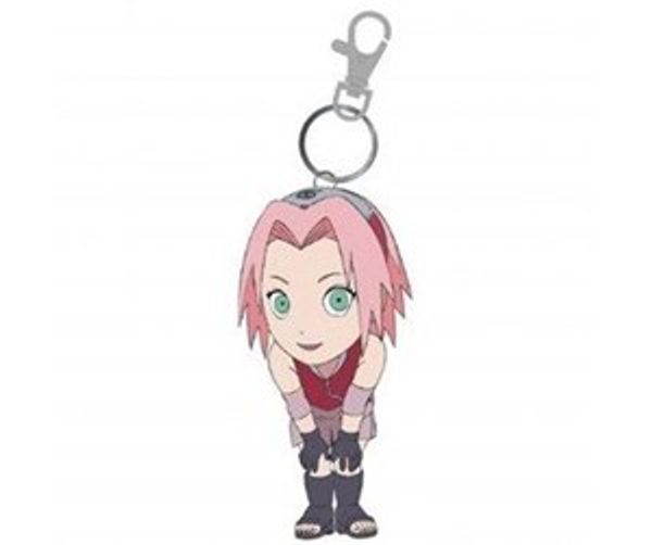 Naruto Shippuden - Soft PVC Keychain - Chibi Sakura - Nyckelring