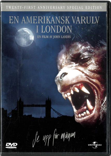 En amerikansk varulv i London  (dvd) beg