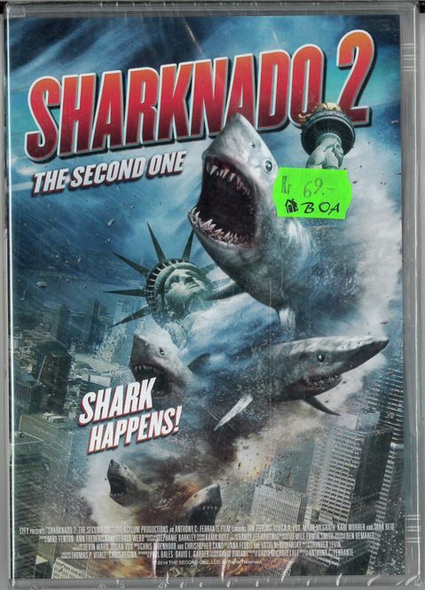Huvudbild Sharknado 2 (dvd)