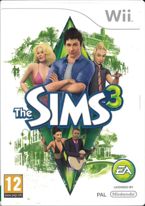 Huvudbild Sims 3  (Wii) beg