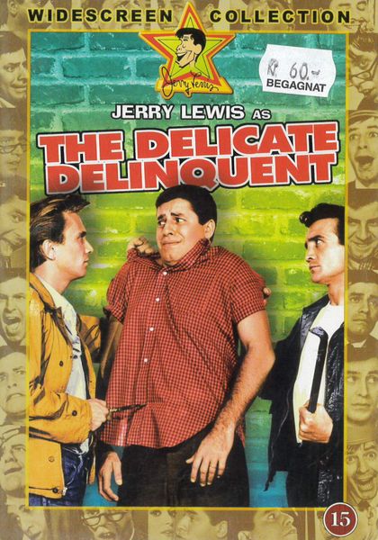 Delicate Delinquent - Här var'e gangsters - beg dvd