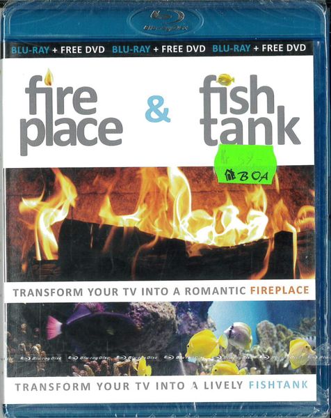 Fireplace & Fishtank (Blu-ray)