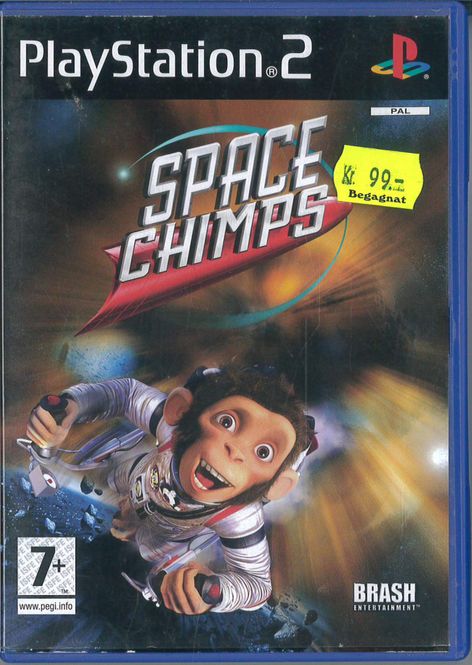 Huvudbild Space Chimps  (ps2) beg
