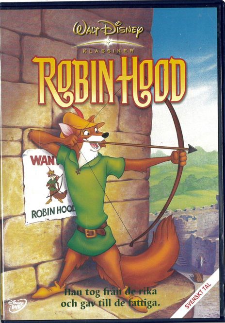 Huvudbild Robin Hood  - Disney nr 21 (DVD) beg 