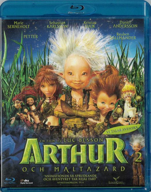 Huvudbild Arthur och Maltazard (Blu-ray) beg