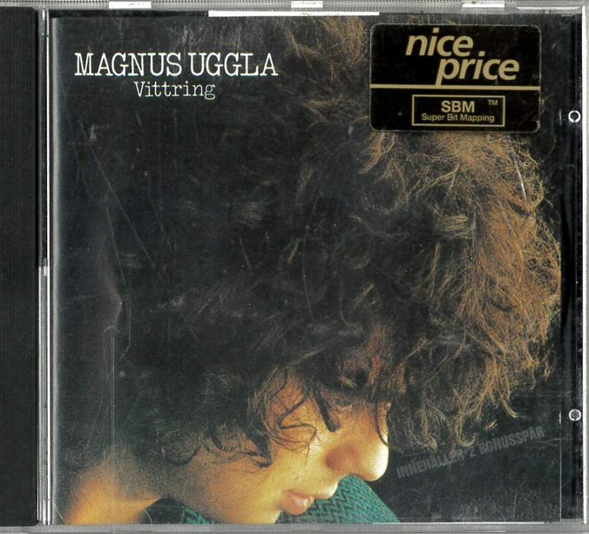 Huvudbild Magnus Uggla - Vittring  (CD) beg