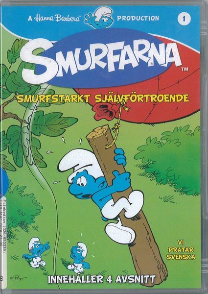 Smurfarna 1  smurfstarkt självförtroende (DVD) fd hyr