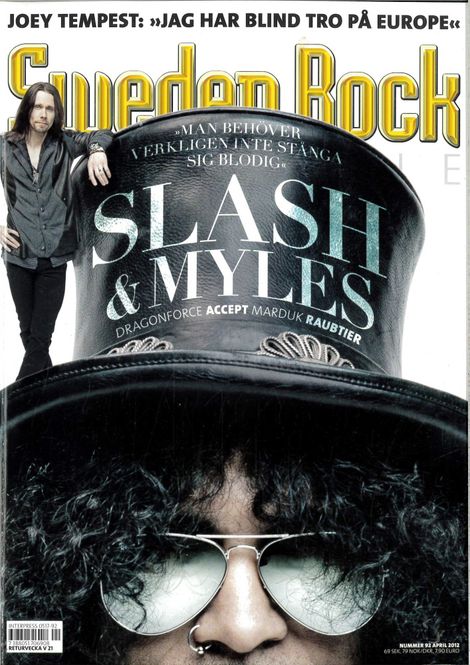 Huvudbild Sweden Rock Magazine  #92