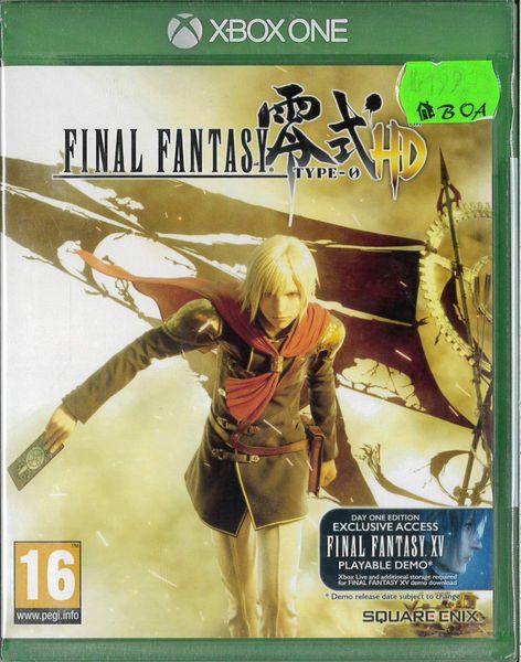 Final Fantasy Type 0 HD  (Xbox One)