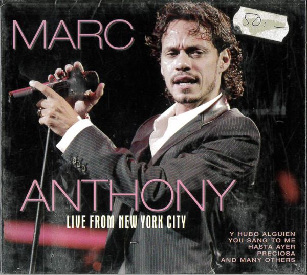 Marc Anthony - Live From New York City  (CD) 