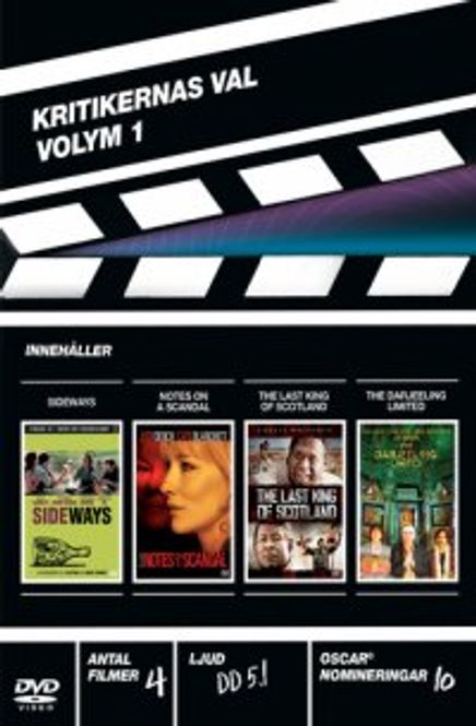 Huvudbild Kritikernas val - Volym 1 (dvd)