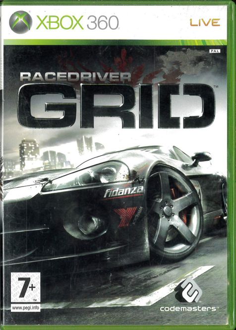 Huvudbild Grid (racedriver)   (X360) beg