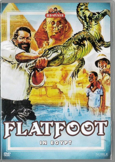 Huvudbild Flatfoot rensar Nilen (DVD) beg