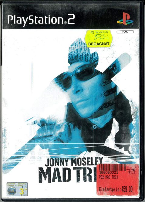 Huvudbild Jonny Moseley Mad Trix   (ps2) beg