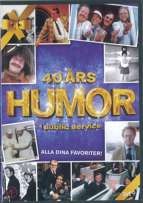 Huvudbild 40 års humor i Public Service (DVD) beg