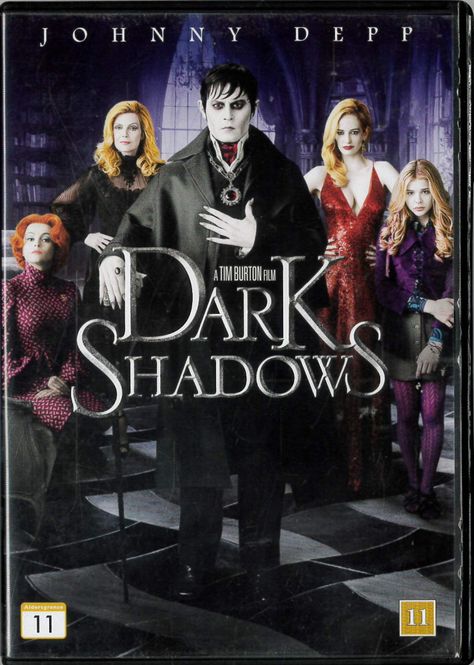 Huvudbild Dark Shadows  (dvd) 
