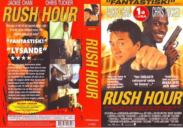 RUSH HOUR (VHS) fd hyr 