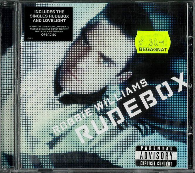 Huvudbild Robbie Williams - Rudebox (CD) beg