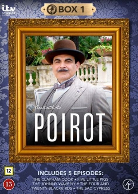 Huvudbild Poirot Box 1(dvd)