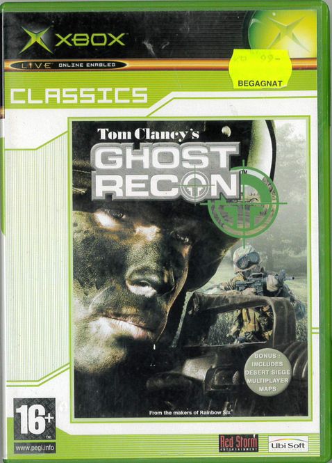 Huvudbild Ghost Recon   (Xbox) Beg