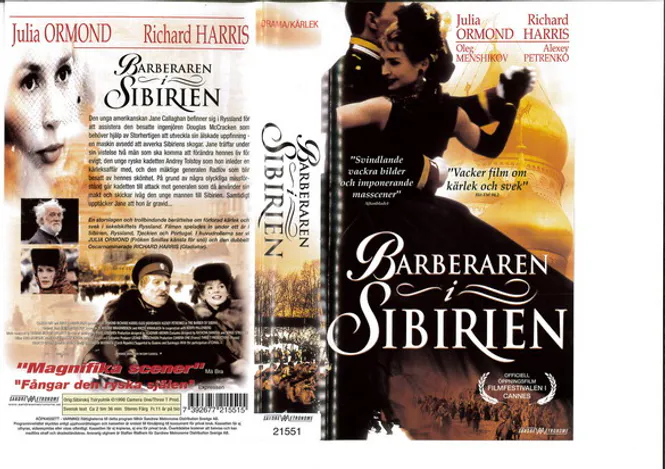 Huvudbild Barberaren i Sibirien (VHS)