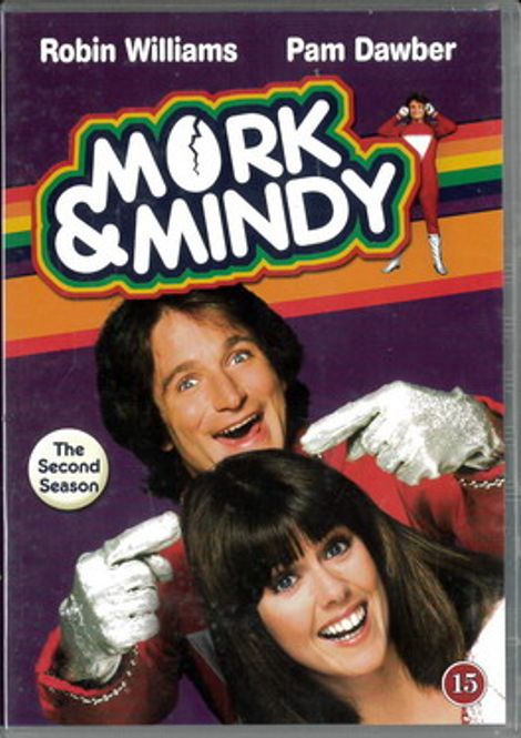 Huvudbild Mork & Mindy - Säsong 2 (beg dvd)