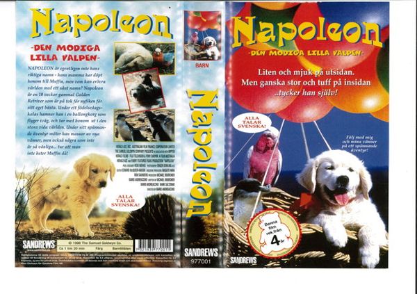 Napoleon - Den modiga lilla valpen (VHS)