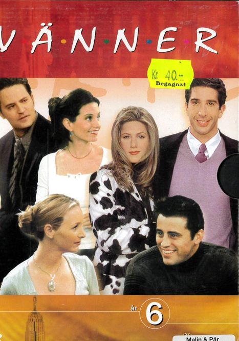 Huvudbild Vänner - Säsong 6 (dvd) beg