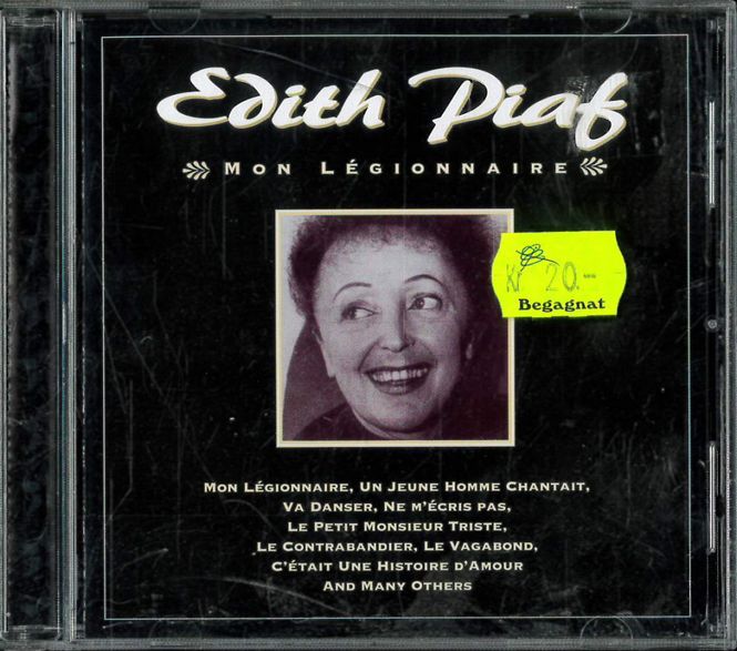 Huvudbild Edith Piaf - Mon Légionnaire (CD) beg