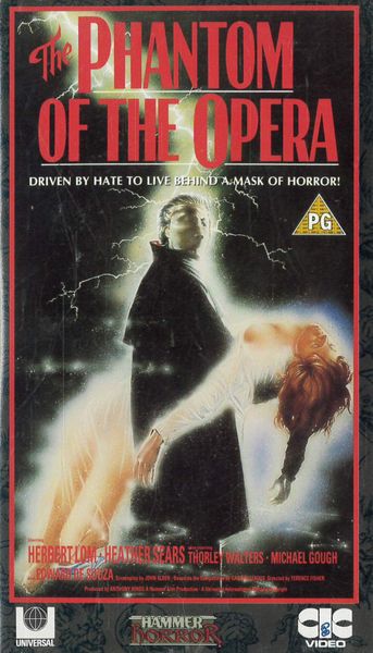 Phantom Of the opera - 1962 (vhs) uk import