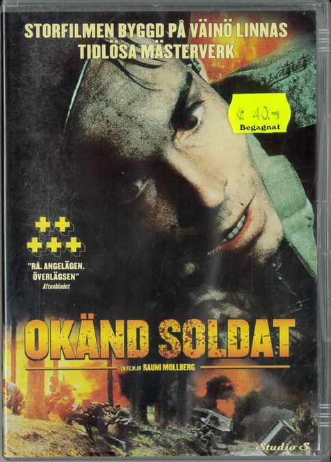 Huvudbild Okänd soldat (1985) beg dvd