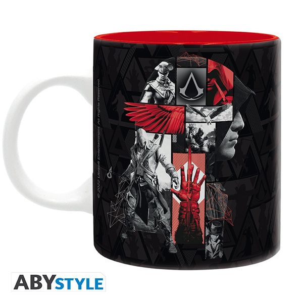 Assassin's Creed - Black & Red Crest