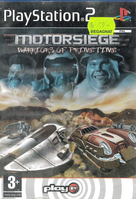 Huvudbild Motorsiege: Warriors of primetime  (ps2) beg