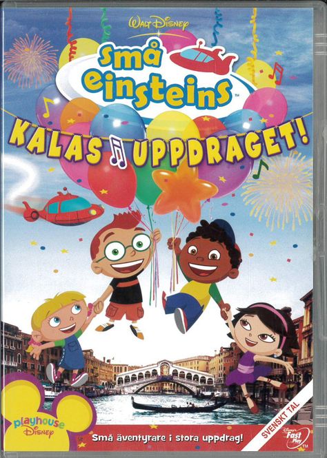 Huvudbild Små Einsteins - Kalasuppdraget (dvd) beg