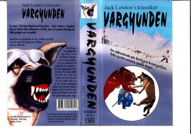 Huvudbild Varghunden (1973) vhs