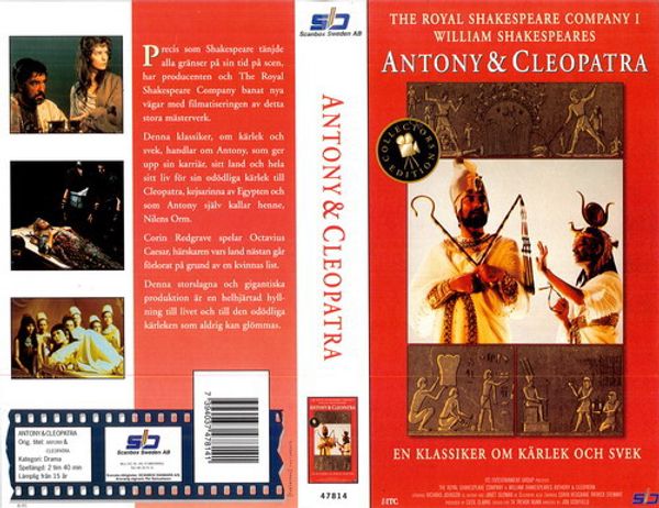Antony och Cleopatra (VHS)