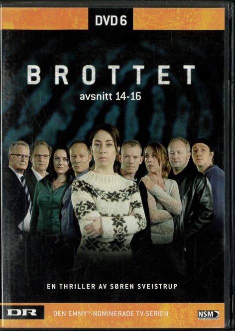 Huvudbild Brottet - Avsnitt 14-16 (dvd) beg