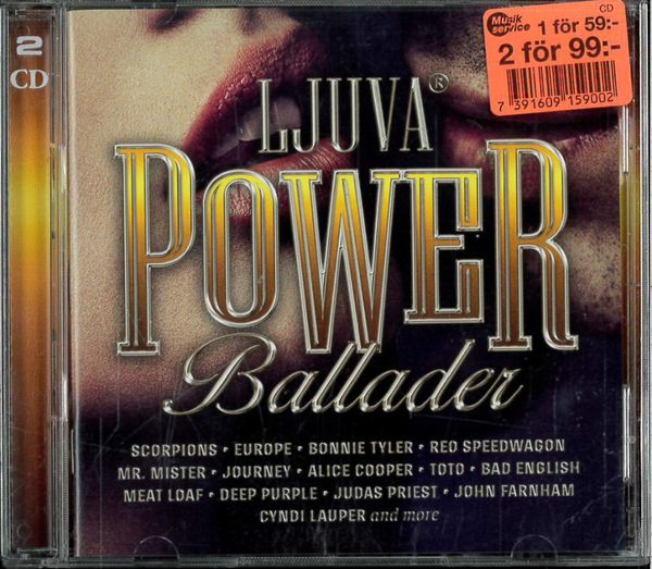 Ljuva Powerballader (cd) beg