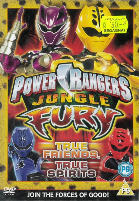 Huvudbild Power Rangers Jungle Fury - True Friend,,(DVD) ...
