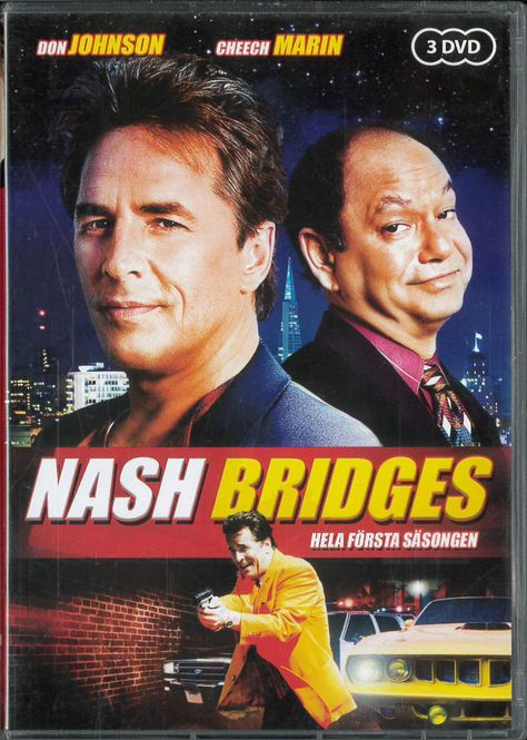 Huvudbild Nash Bridges - Säsong 1 - beg dvd