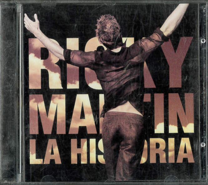 Huvudbild Ricky martin - La Historia (CD) beg