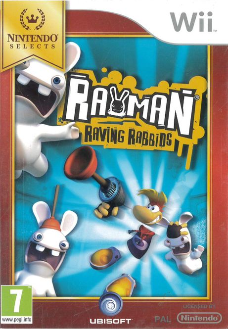 Huvudbild Rayman - Raving Rabbids  (Wii) beg selects