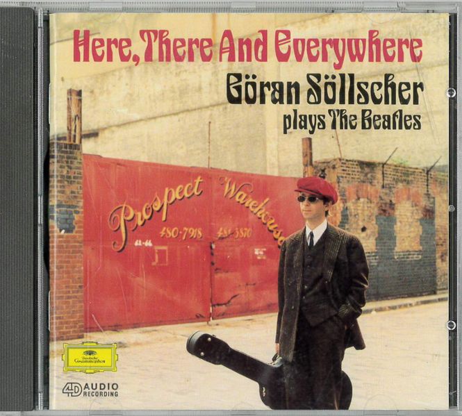 Huvudbild Göran Söllscher - Here There And Everywhere (cd) ...