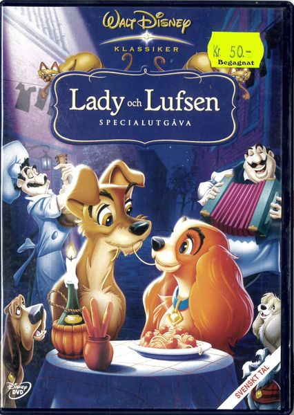 Lady och Lufsen - Disneyklassiker 15 (DVD) beg