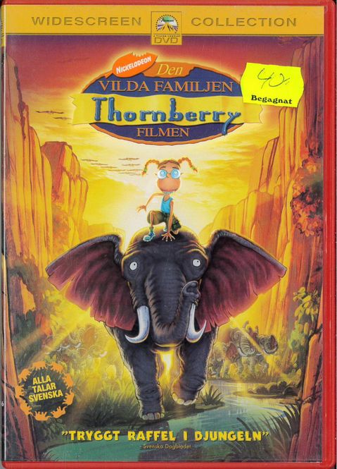 Huvudbild Den vilda familjen Thornberry  (DVD) beg