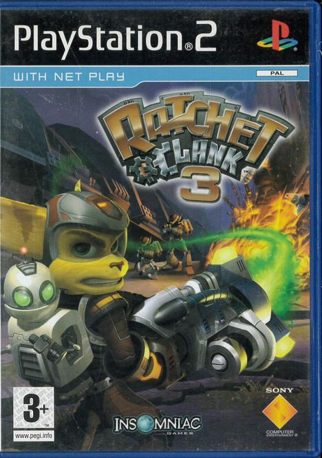 Huvudbild Ratchet & Clank 3 (ps2) beg