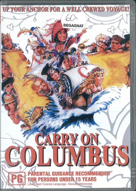Huvudbild Carry on Columbus  (dvd) beg import