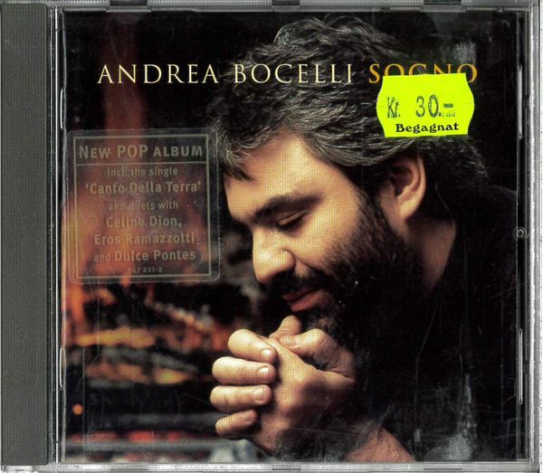 Andrea Bocelli - Sogno  (CD) beg