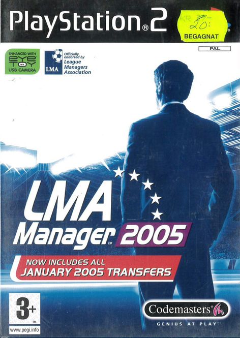 Huvudbild LMA Manager 2005 (ps2) 