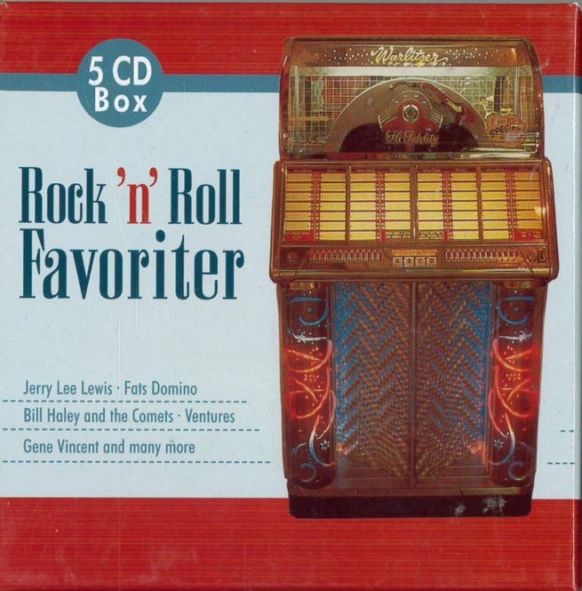 Huvudbild Rock'n'Roll favoriter 5cd box (CD) 
